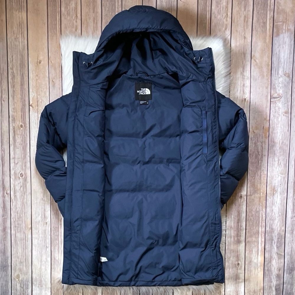 The North Face Women’s Gotham Parka In Summit Navy - Picture 5 of 9